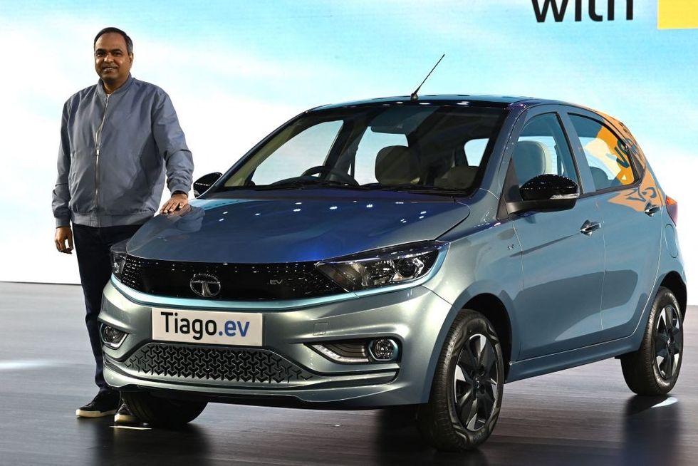 Tata launches India's cheapest electric car for less than £10,000