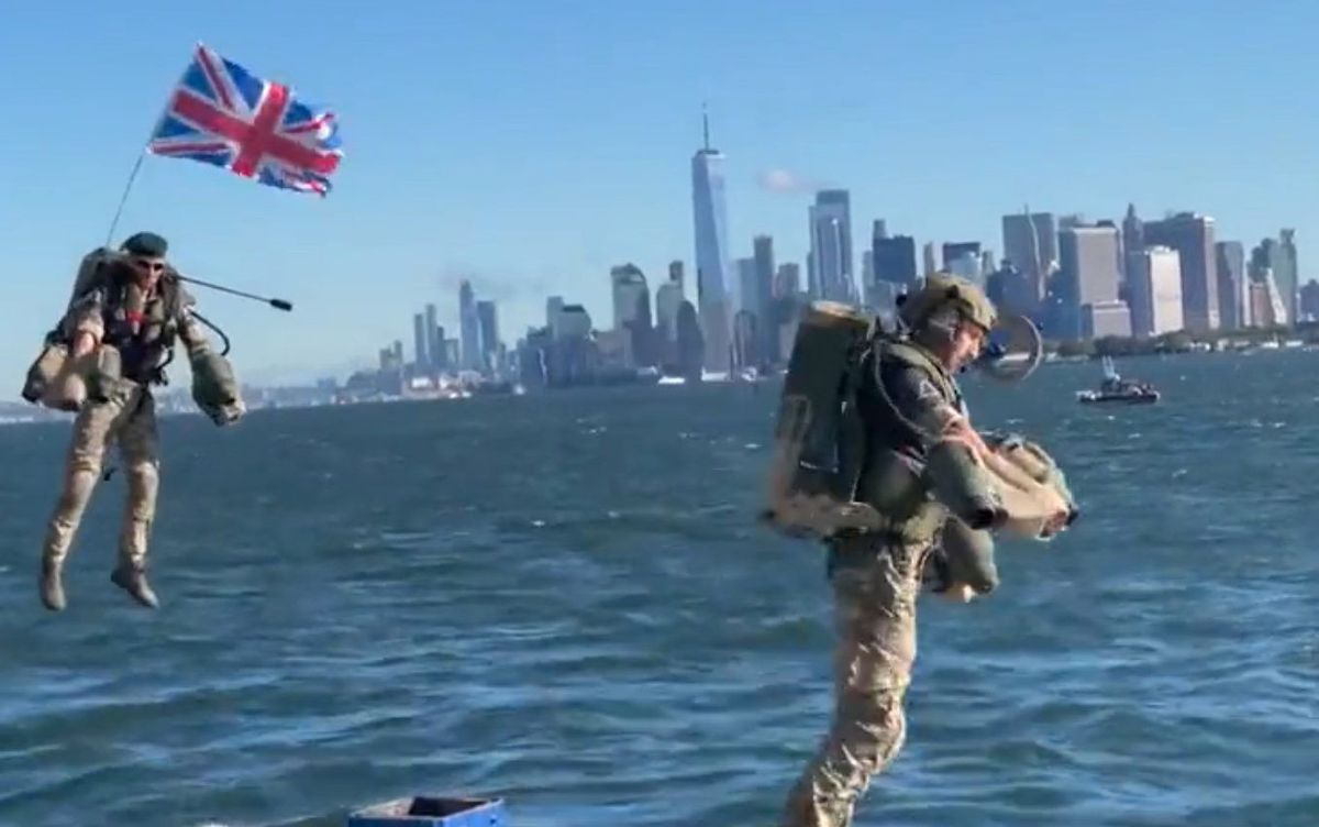 Watch: Royal Navy tests Iron Man-style ‘jet pack’ suits