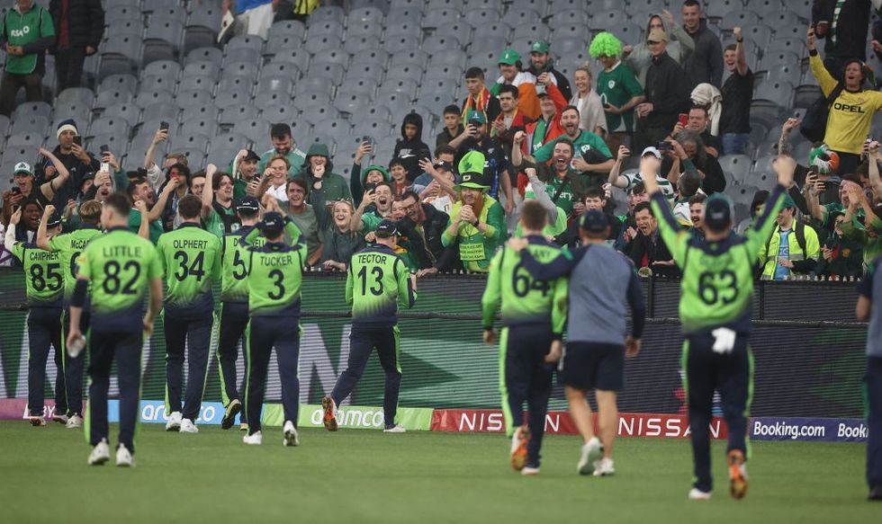 T20 World Cup: Ireland shock England by 5 runs to make semi-final race exciting
