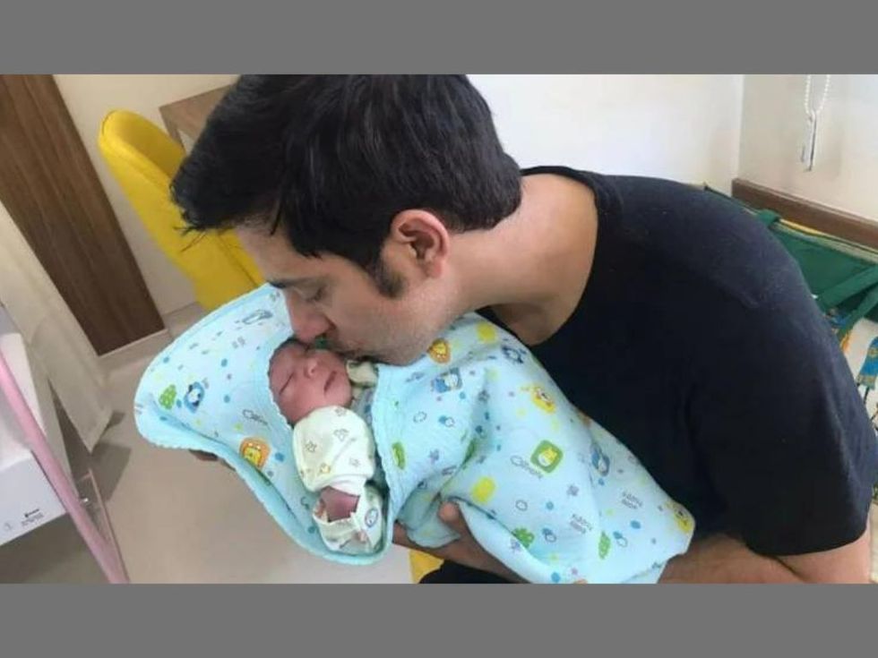 Indian man quits plum job to be with newborn daughter: 'A promotion to fatherhood'