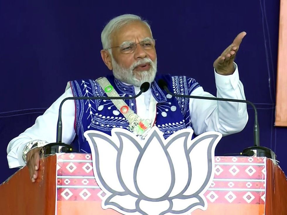 Modi plays tribal card ahead of Gujarat polls, asks why opposition Congress did not support president Murmu, a tribal