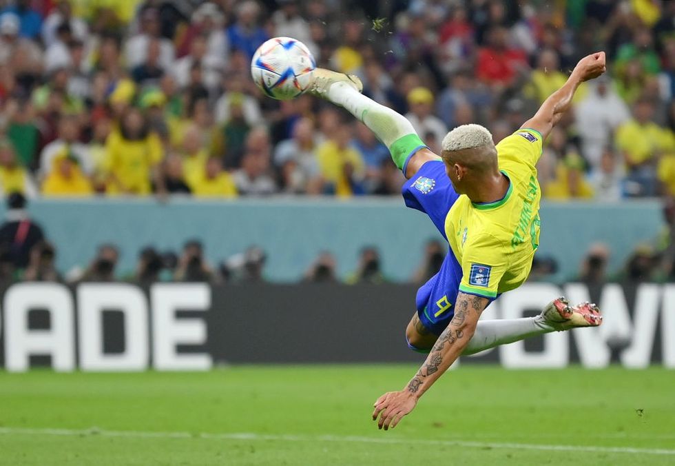 WATCH: Richarlison's unbelievable bicycle-kick goal against Serbia at World Cup 2022