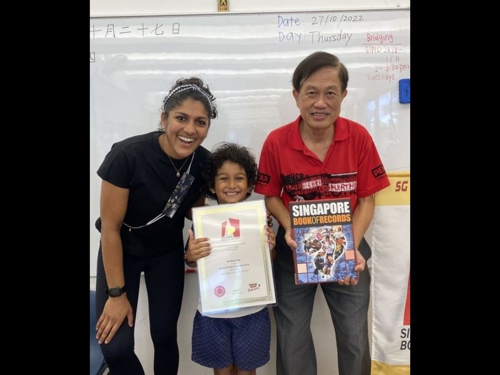 Meet 6-year-old Indian-origin boy Om Madan Garg, the youngest Singaporean to reach Everest Base Camp