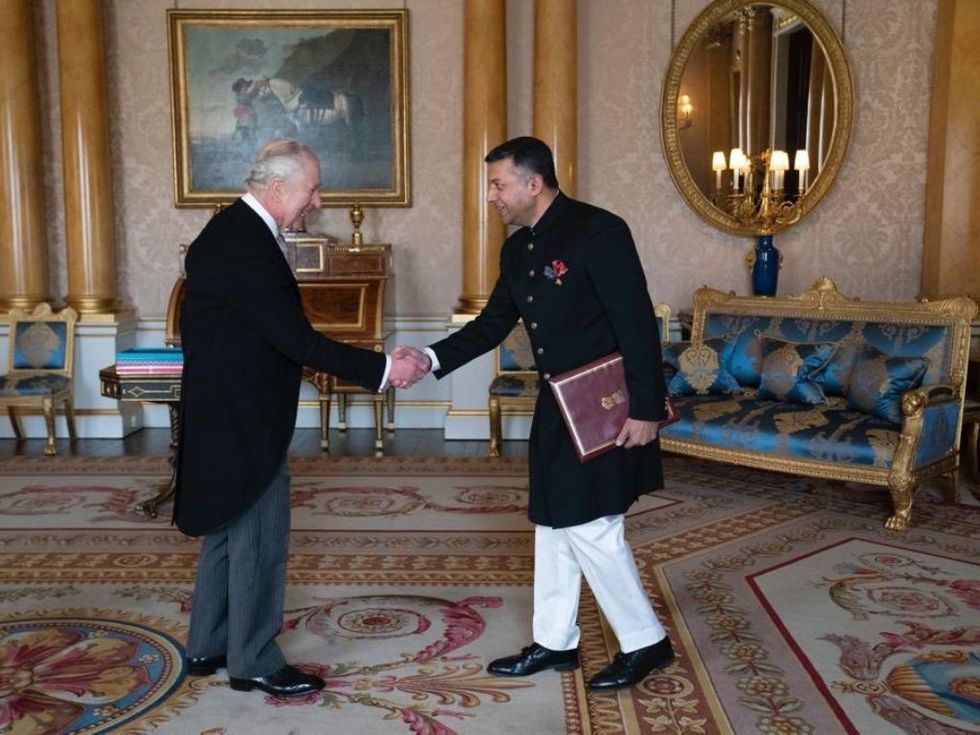 Indian envoy Vikram Doraiswami presents credentials to King Charles III: 'A blink of the eye for a great nation'