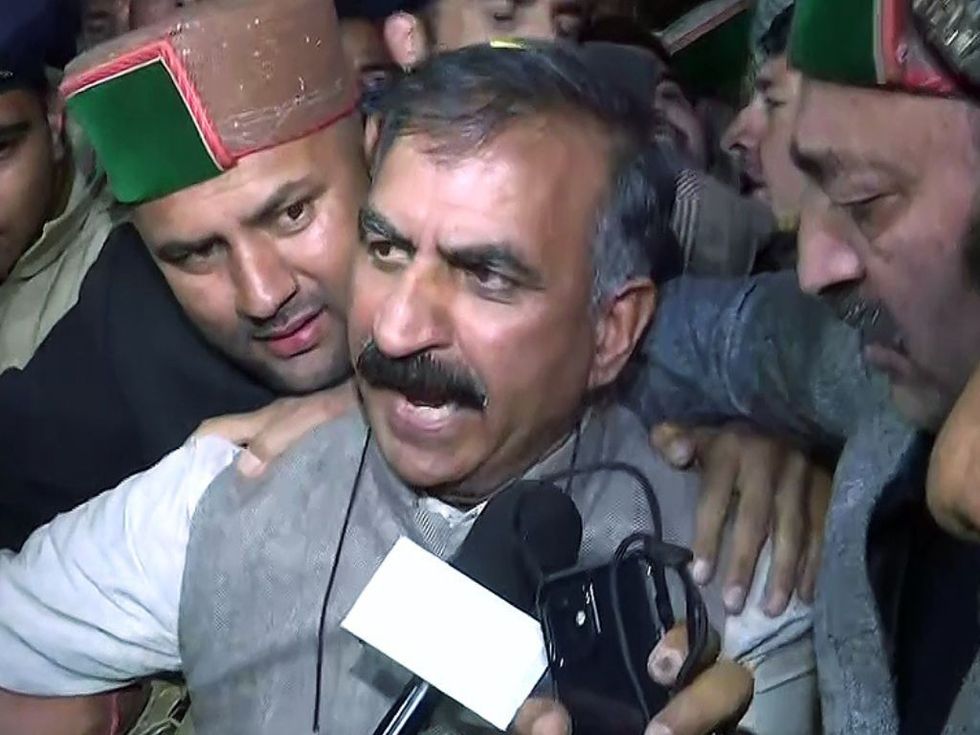 Congress' Sukhwinder Singh Sukhu likely to become new Himachal CM after Modi's BJP loses state