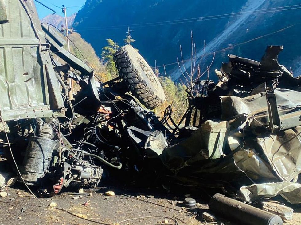 16 Indian Army personnel killed after their vehicle skids off road in Himalayan state of Sikkim