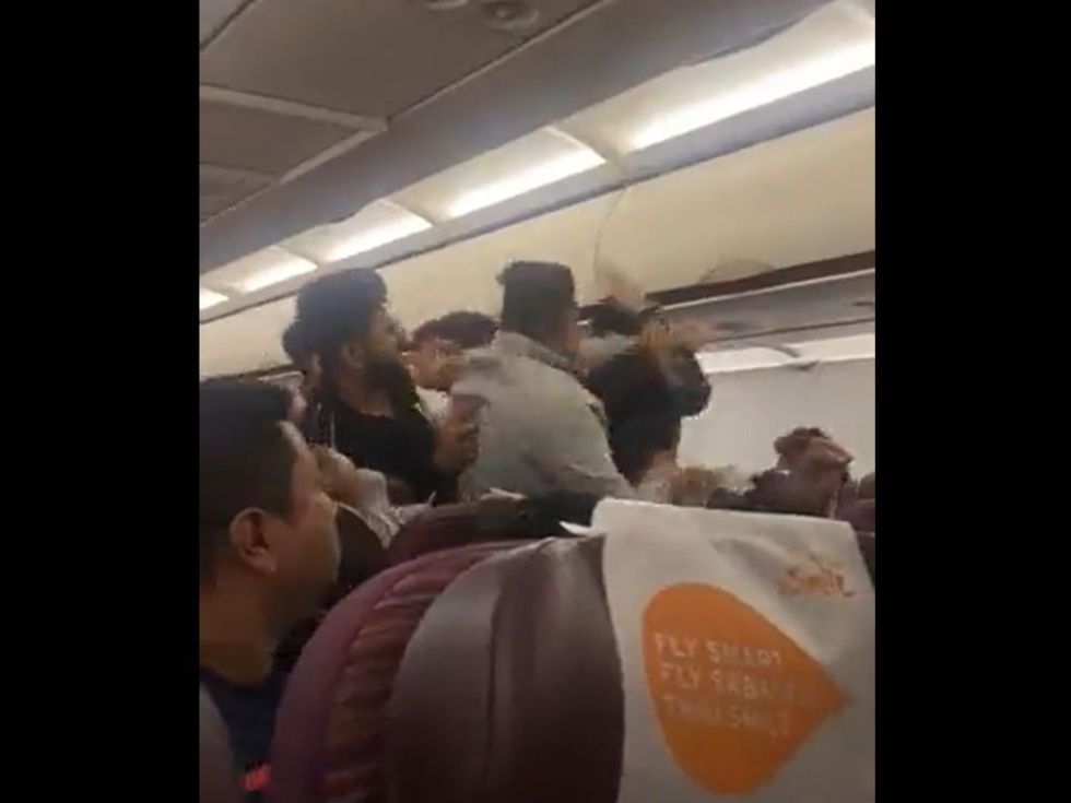 WATCH: Passengers engage in scuffle on board plane from Bangkok to Kolkata