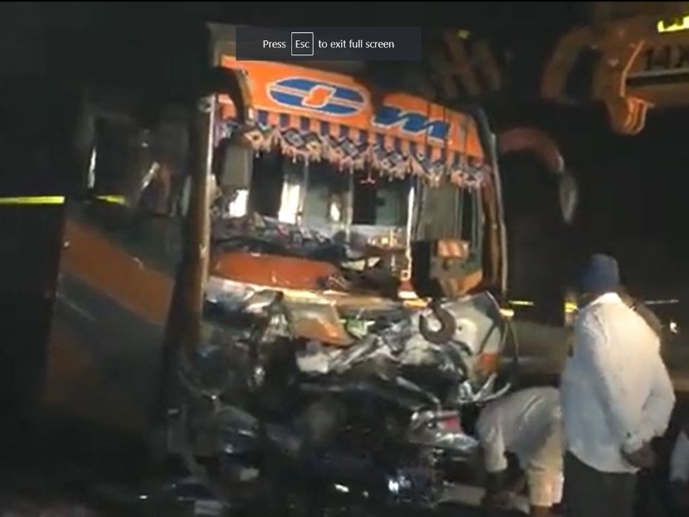 Nine killed in car-bus crash in Gujarat; PM Modi condoles, announces ex gratia