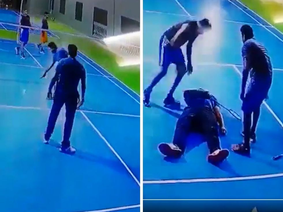 WATCH: Indian-origin man in Oman collapses on badminton court while playing, dies