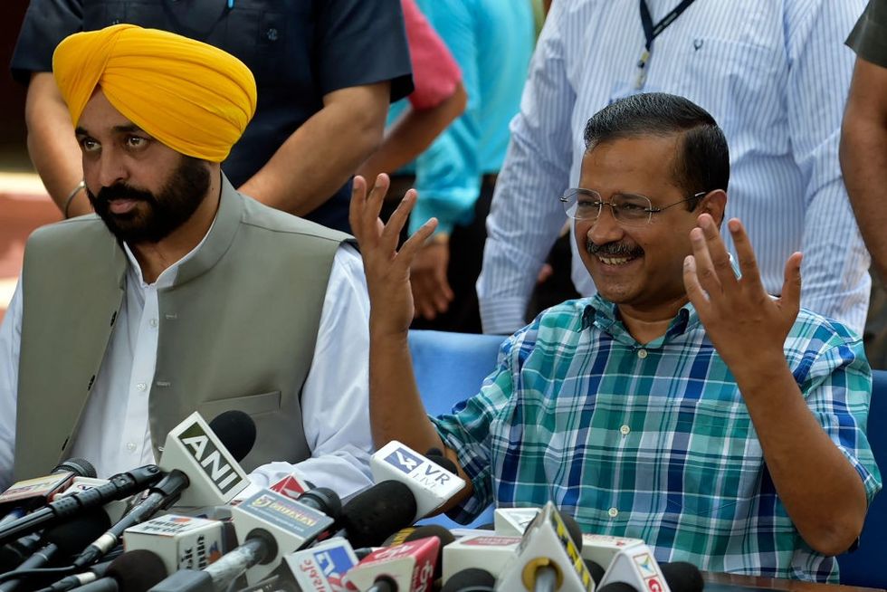 When India's AAP leaders Kejriwal, Mann 'danced' to 'Naatu Nattu' feat at Golden Globes