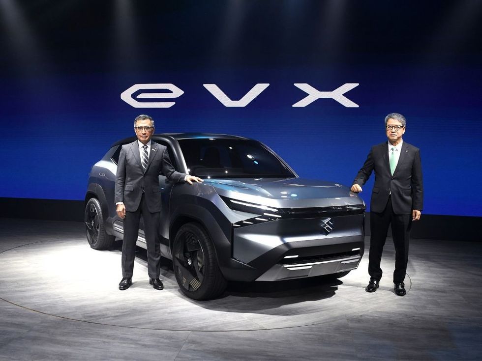 Suzuki Motor unveils concept electric SUV ‘eVX’ as Auto Expo 2023 kicks off