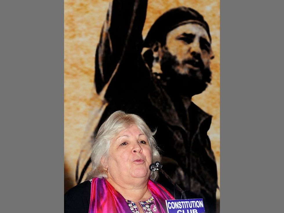 Che Guevara daughter visits Tamil Nadu, to attend India's Marxist Communist Party events