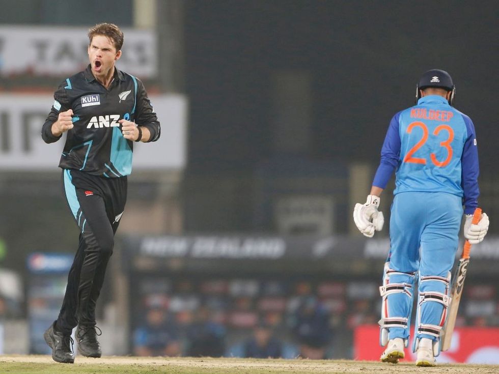 Kiwis bring high-flying India down to earth, win 1st T20 by 21 runs