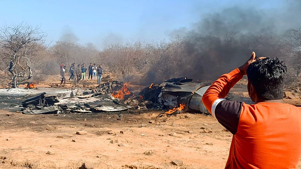 Pilot dead as 2 Indian Air Force jets crash during training run in Madhya Pradesh; probe ordered