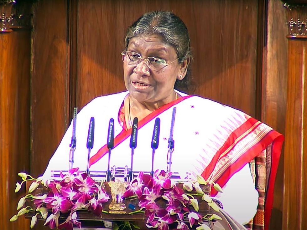 India president Murmu takes part in Parmarth Niketan celebration of Hanuman Jayanti