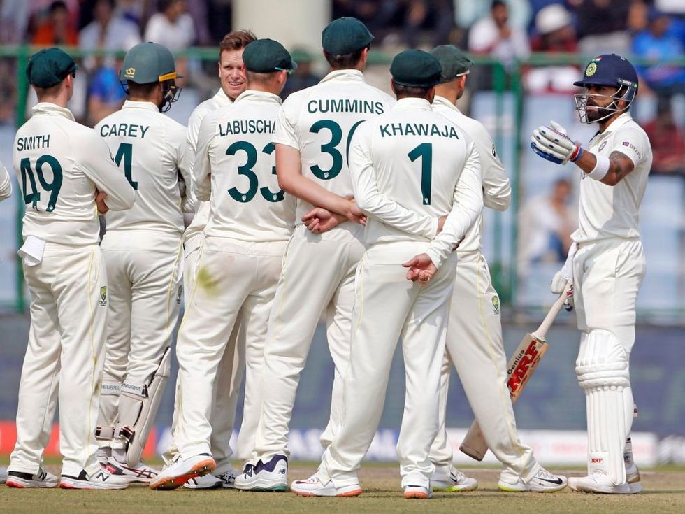 Second Test: Virat Kohli dismissed by debatable lbw call; India concede 1-run lead to Australia