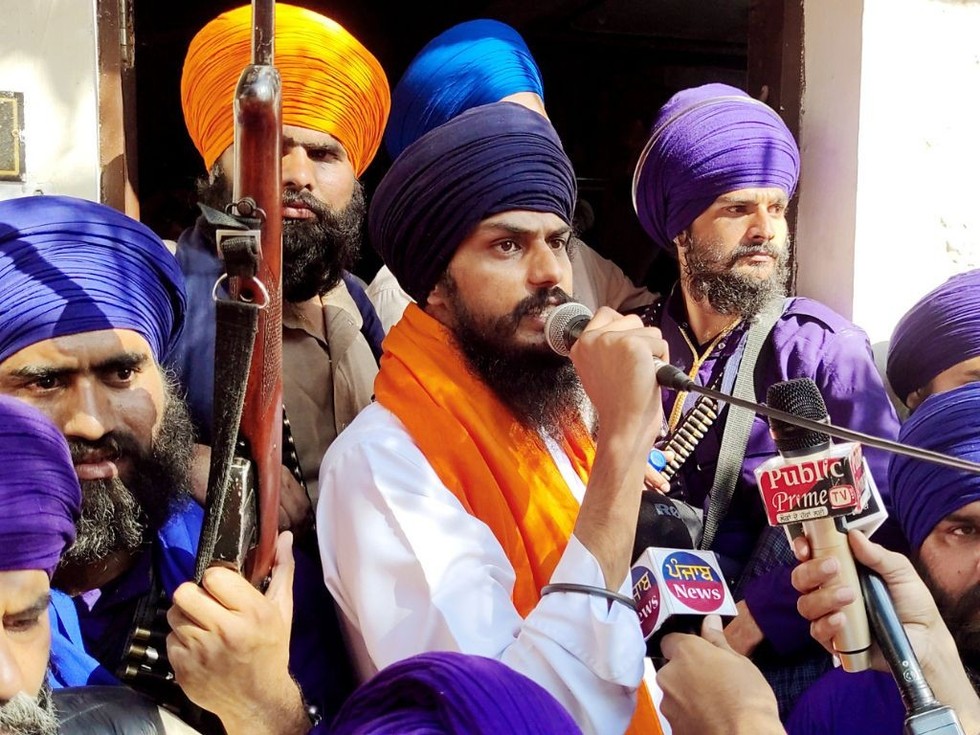 Khalistan sympathiser Amritpal Singh active in Punjab, supporters liken him to 80s' terror Bhindranwale