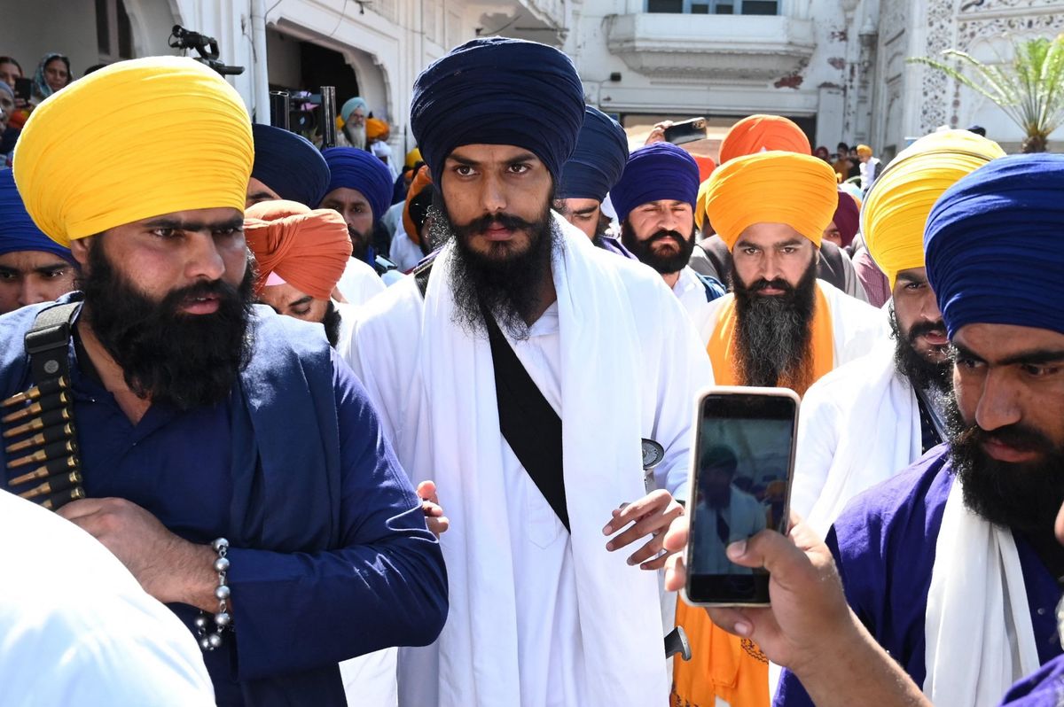 Sikh separatist leader Amritpal Singh taunts Indian police in video