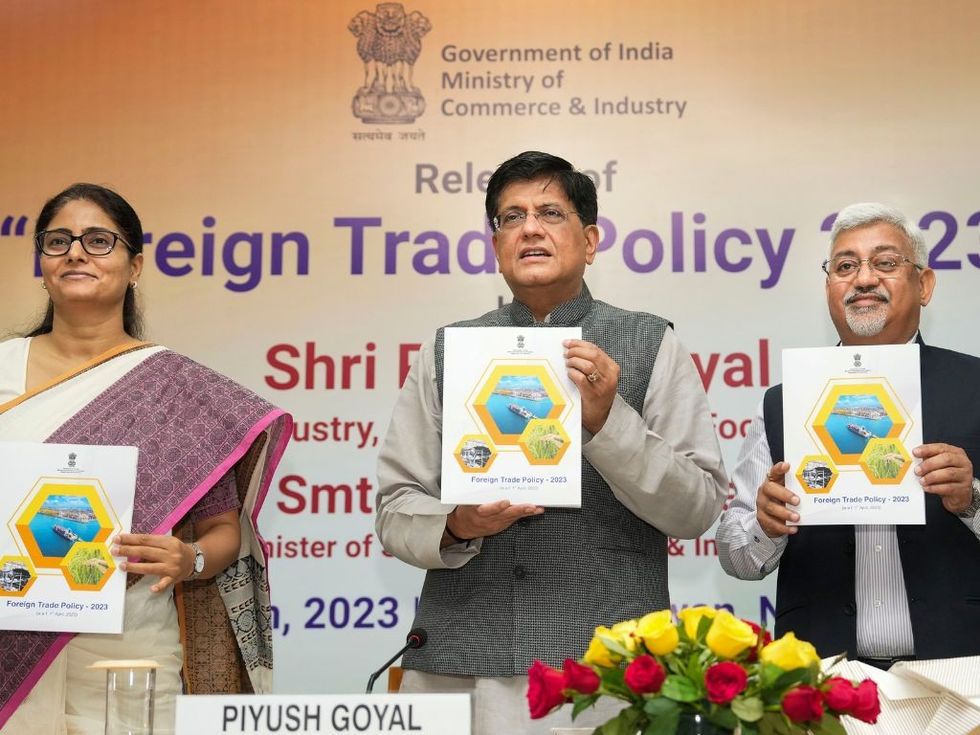 India unveils foreign trade policy 2023, eyes $2t exports by 2030: 'Modi always sets his goal high,' says trade minister Goyal