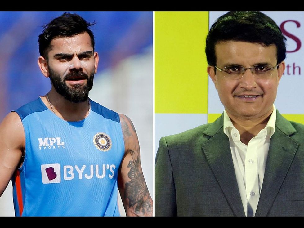 Didn't remove Virat Kohli from captaincy, says former India cricket board chief Sourav Ganguly