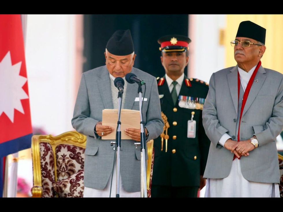 Nepal president Ram Chandra Paudel in India for medical treatment