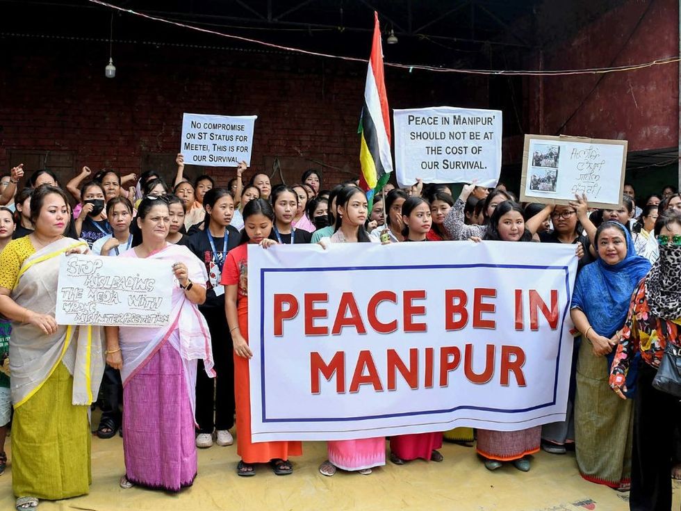 Manipur fumes over Modi's silence on violence: Residents boycott PM's radio programme, smash transistors