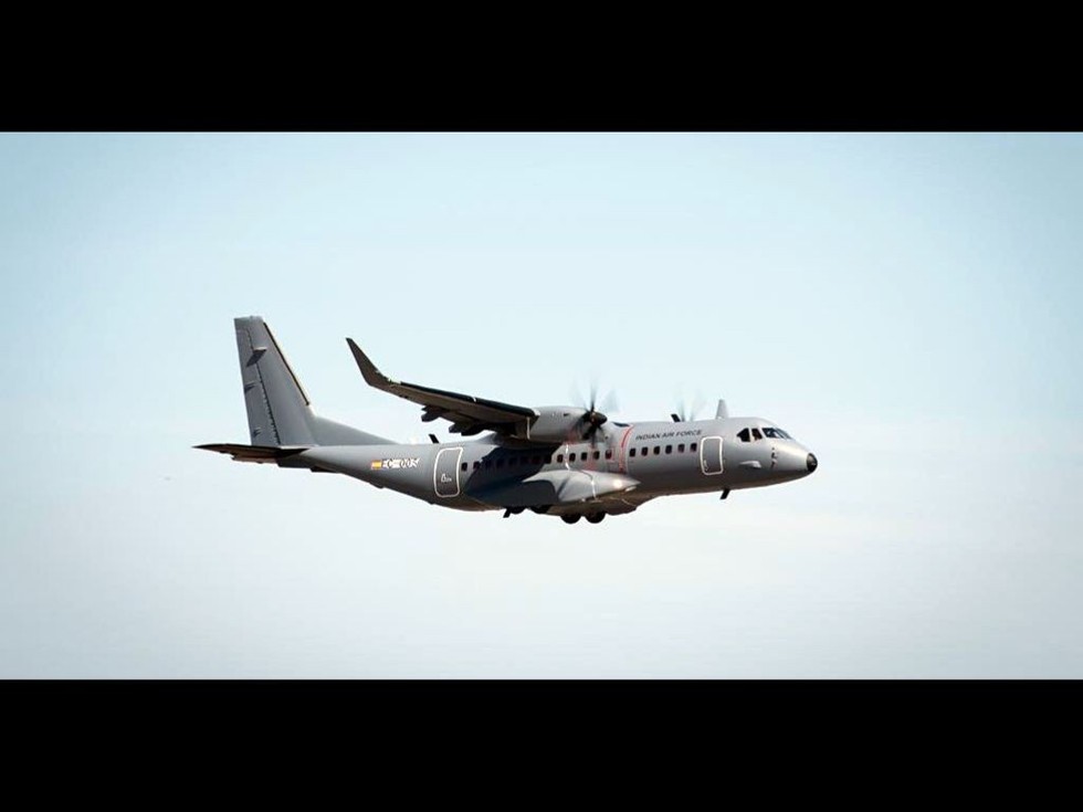 Airbus C295 for India completes maiden flight in Spain's Seville