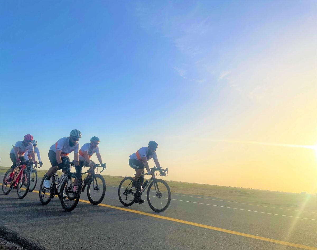 Cyclists help save the lives of 60 Tanzanian children after raising £128,000 through ride in Saudi Arabia