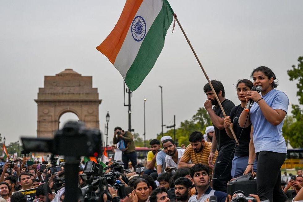 Amid wrestlers protest over sexual harassment charge, world wrestling body gives India federation a warning