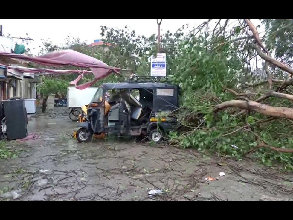 India news in brief for June 15: Three injured as Cyclone Biparjoy hits Gujarat coast