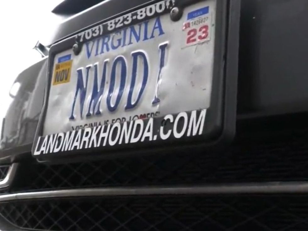Modi in US: India PM's fan in Maryland displays 'NMODI' car number plate