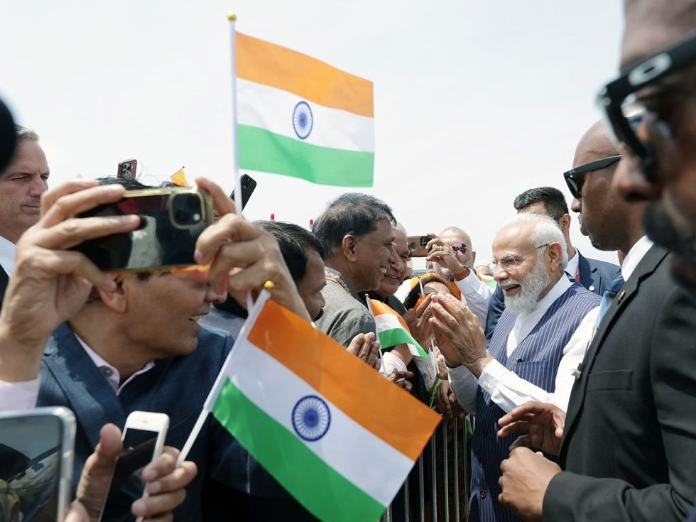 Historic visit kicks off as Narendra Modi lands in New York