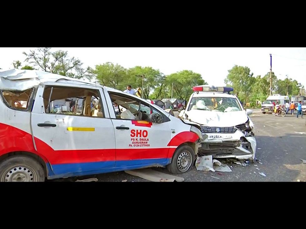 More than 2,000 people take shelter in temple as violence erupts in India's Haryana over religious event; 2 dead