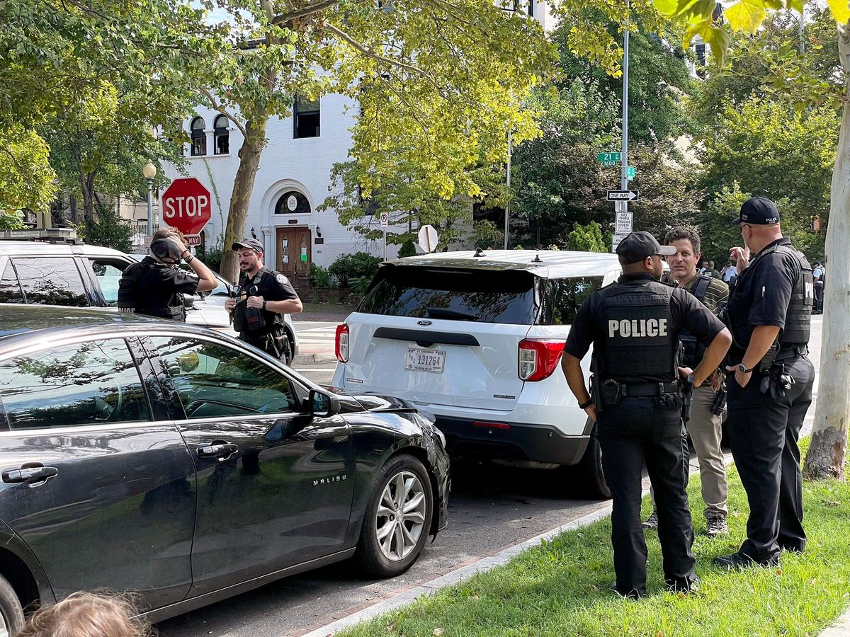 Security intensified at Indian Embassy in Washington