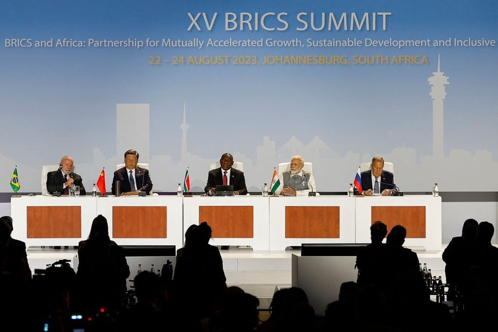 South Africa's Ramaphosa delivers Johannesburg declaration at BRICS summit conclusion