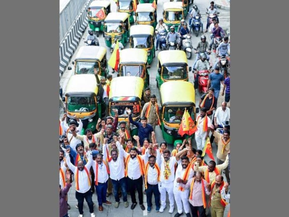 Hundreds of protesters in custody as Bengaluru, India's IT capital, faces strike over Cauvery water release