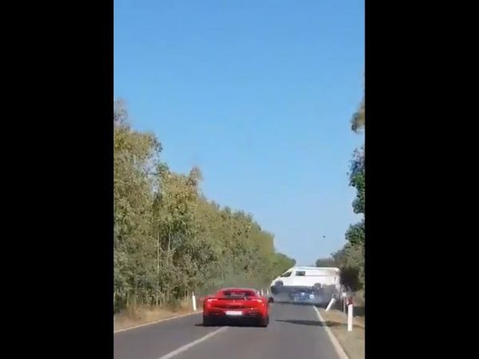 Indian real-estate tycoon Vikas Oberoi, wife, a former actress, have close shave in deadly Italy car crash