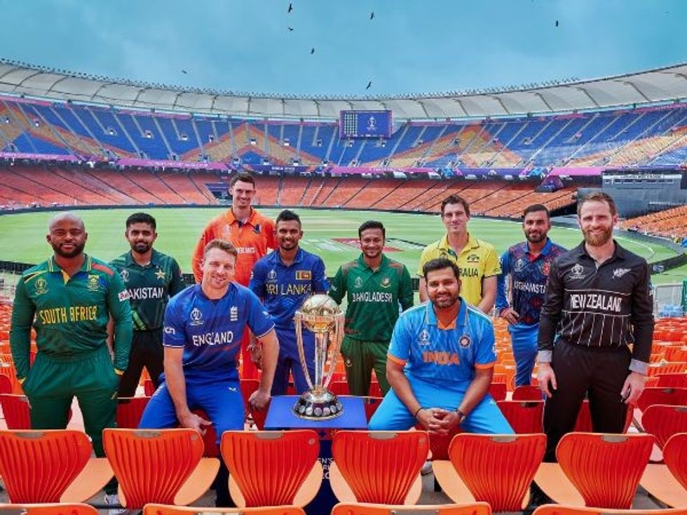 Captains meet in Ahmedabad as World Cup 2023 all set to kick off with a bang