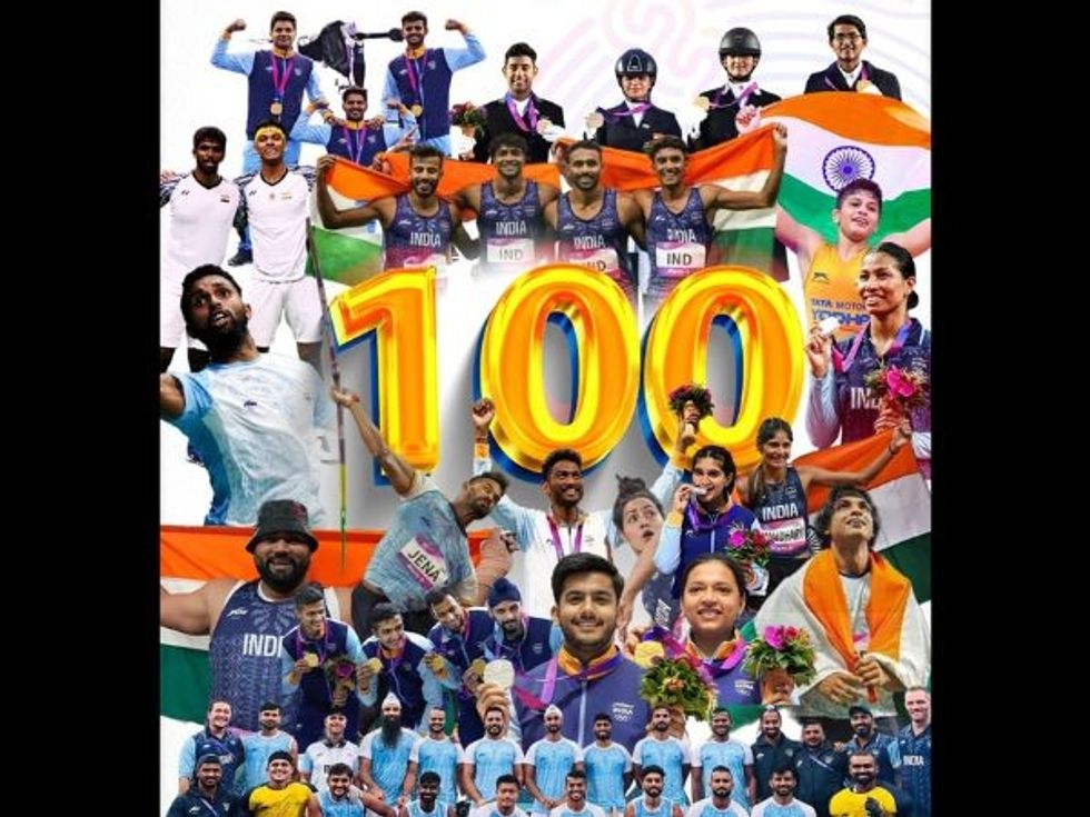 Modi congratulates India athletes for winning 100 medals at Asian Games; to host players on Oct 10