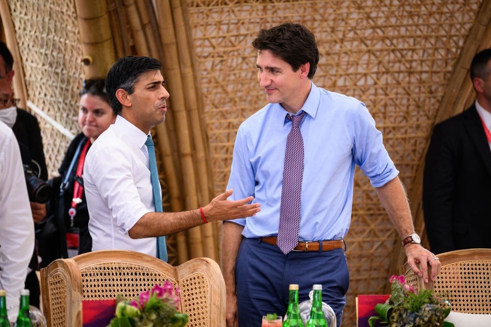 In call with Trudeau, Sunak calls for de-escalation of India-Canada row