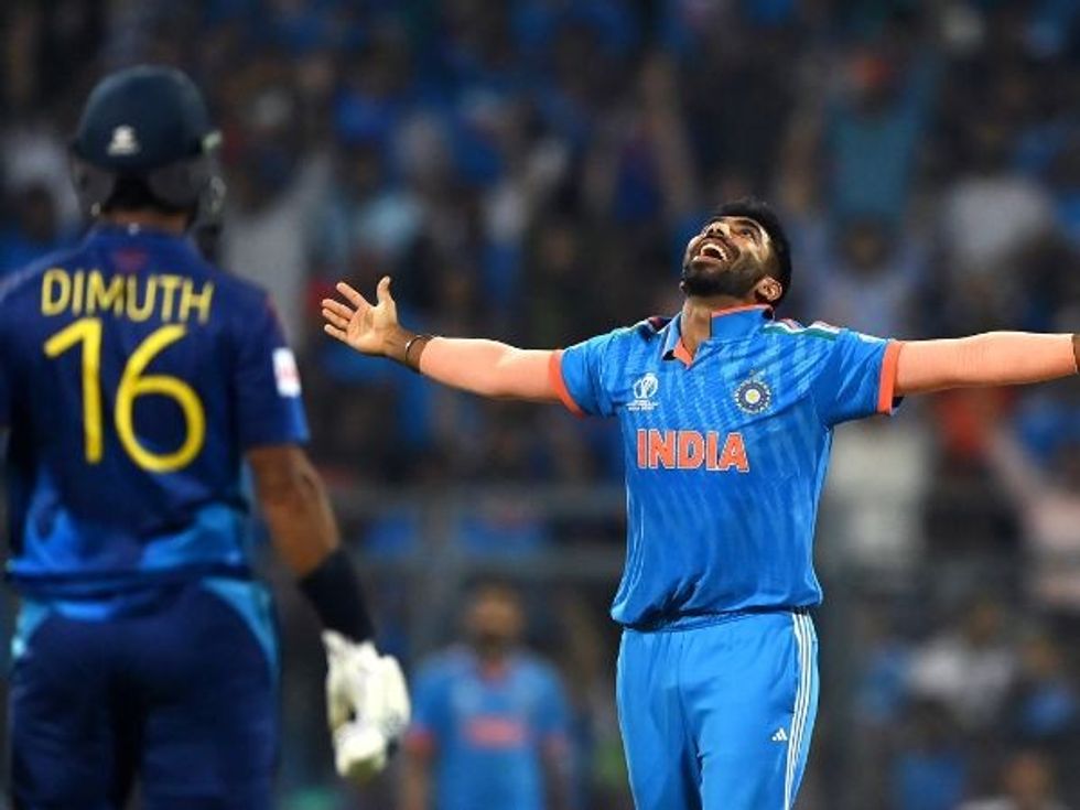 India hammer Sri Lanka by 302 runs to qualify for World Cup 2023 semi-finals