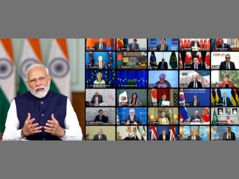 Important to ensure Israel-Hamas clash doesn't turn into regional conflict: Modi at virtual G20 summit