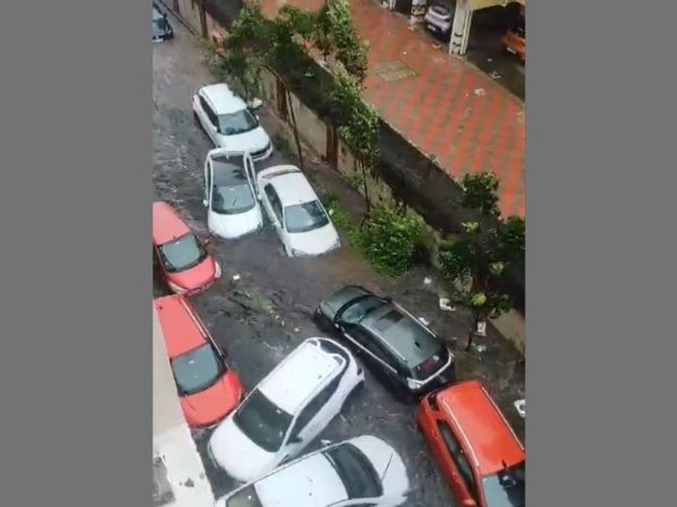 Cyclone Michaung: Parked cars swept away like toys in India's Chennai after rain causes flood; WATCH