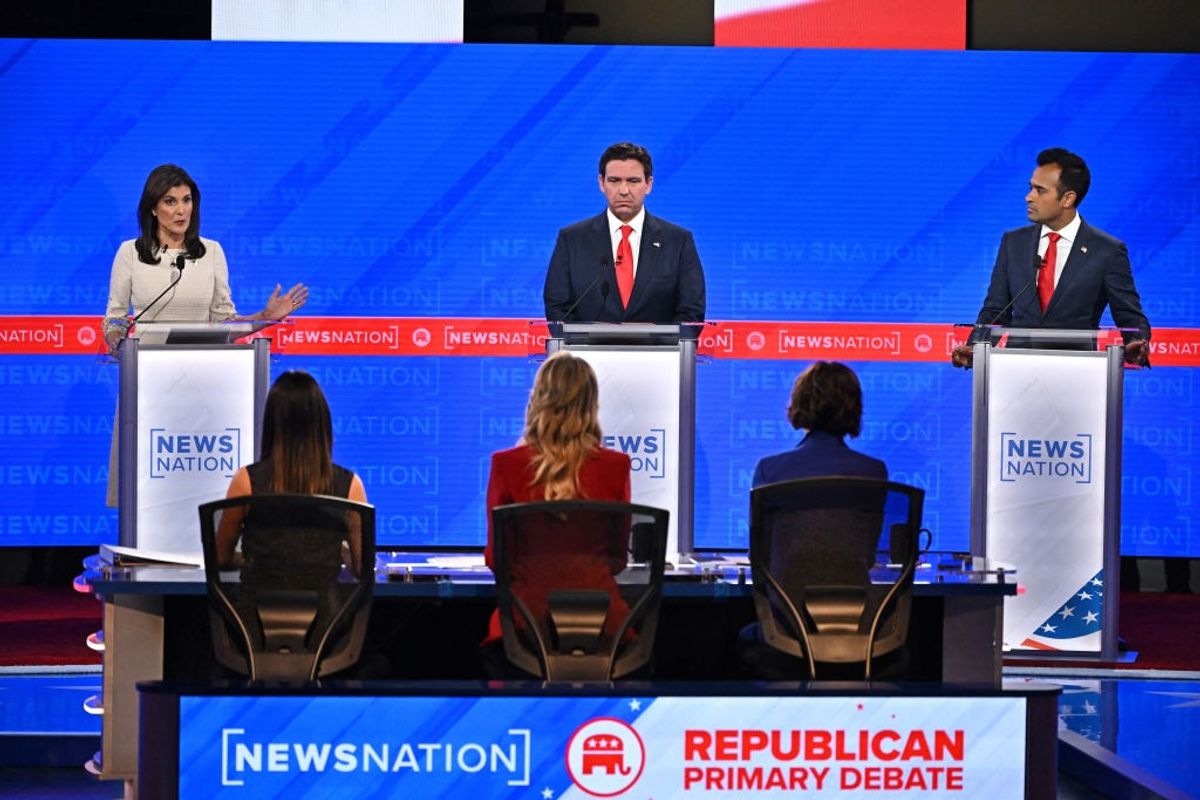 Rivals clash in Republican debate to slow Haley’s momentum