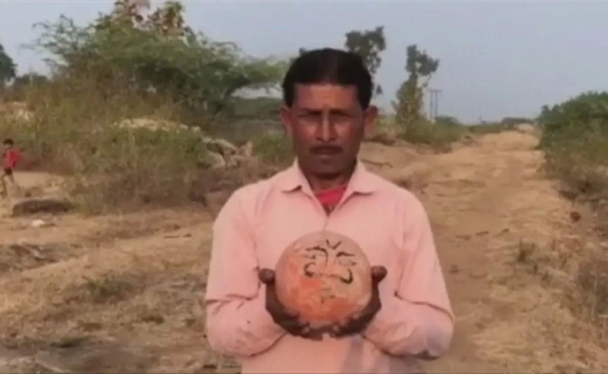 Fossilised dinosaur eggs mistakenly worshipped as ‘Kuldevtas’ in Indian village