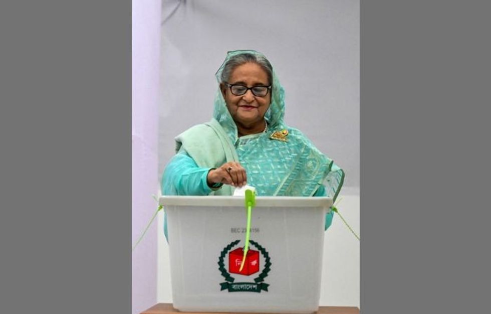India is our trusted friend: PM Hasina on Bangladesh election day