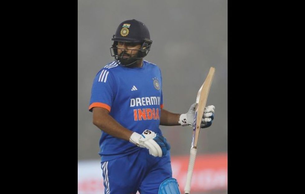 Rohit Sharma screams at Shubman Gill after getting run out in Afghanistan T20; WATCH