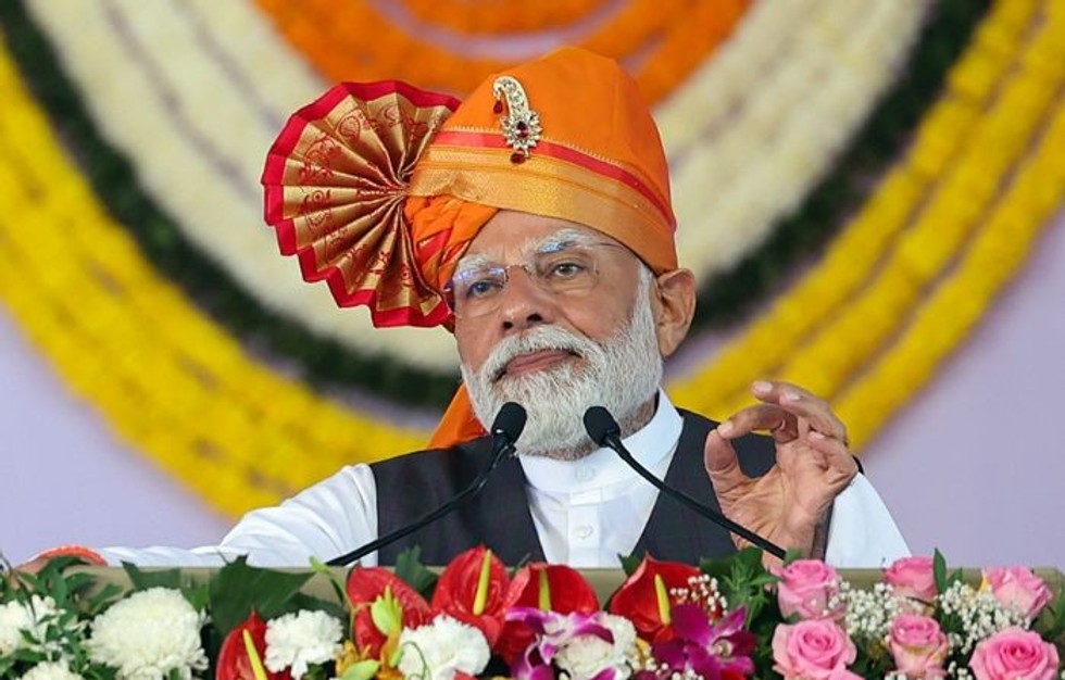Why Modi broke down while speaking on housing scheme in Maharashtra; WATCH