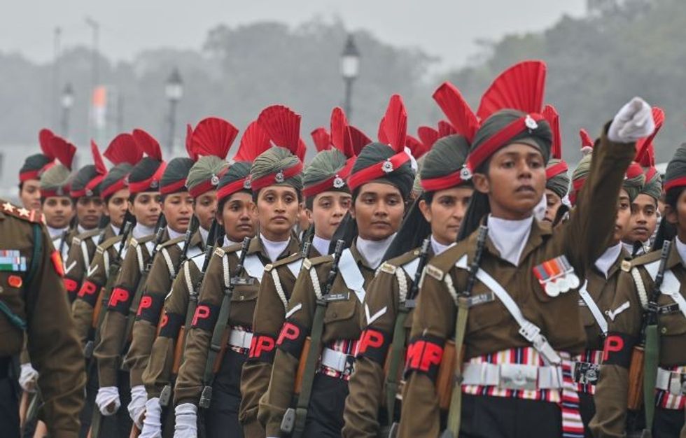 Special 'Nari Shakti' display at India's 75th Republic Day event