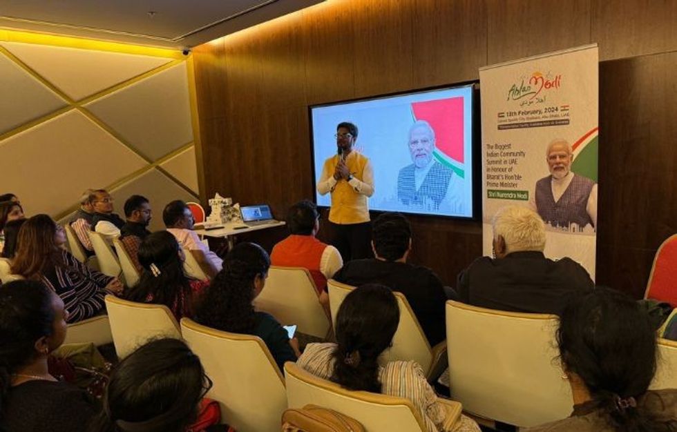Preparations in full swing for 'Ahlan Modi' in Abu Dhabi on February 13
